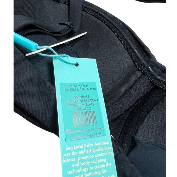 Sea Level Eco Essentials Twist Front Bandeau - Picture 9 of 10